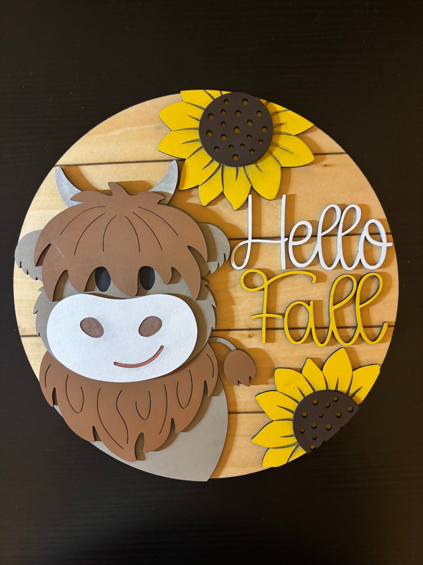 SS Hello Fall - Highland Cow