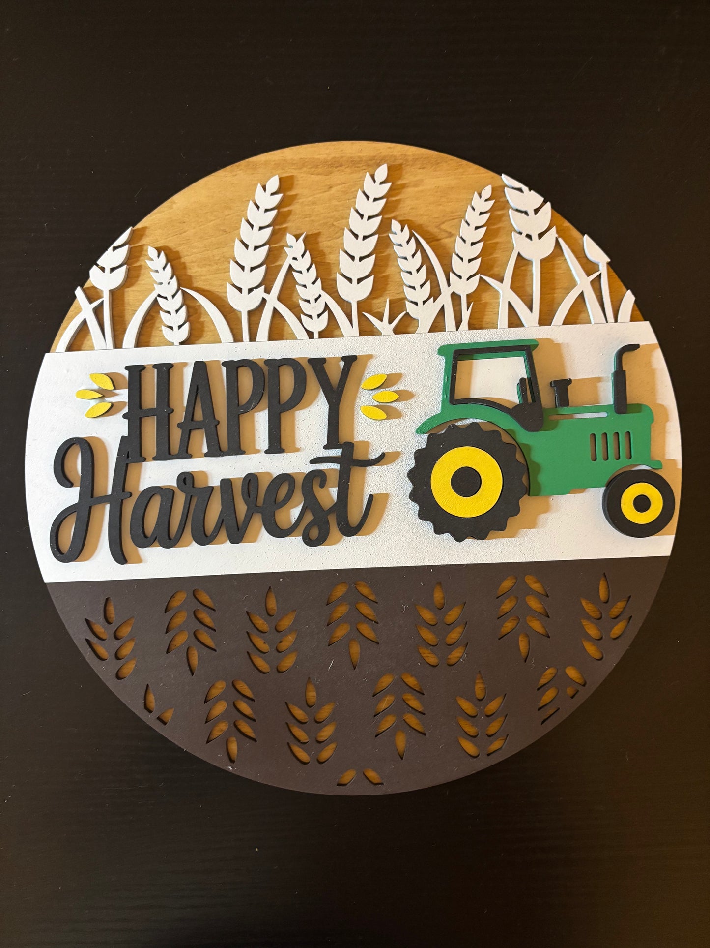 SS Fall - Happy Harvest - Tractor