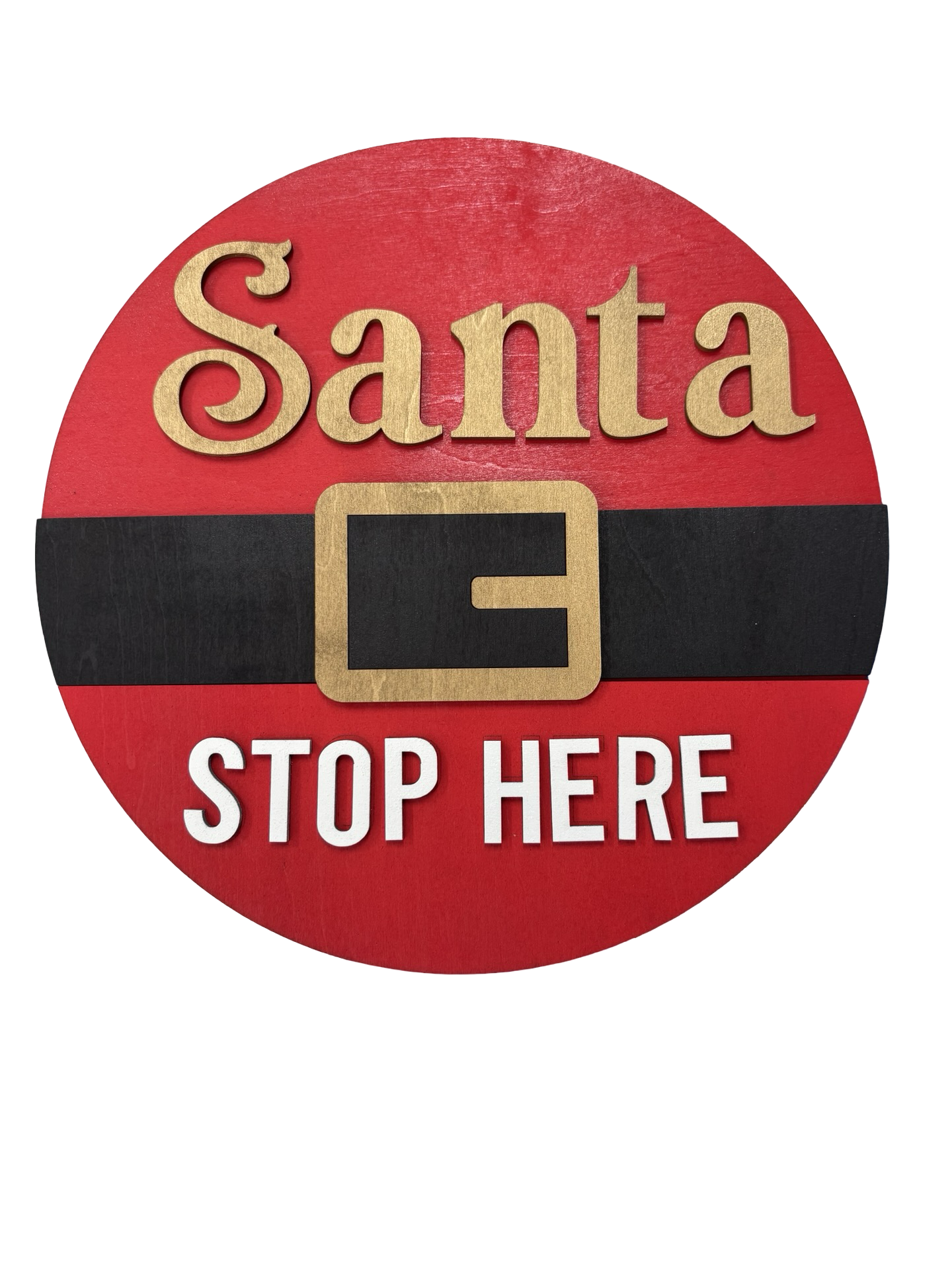 Santa Stop Here