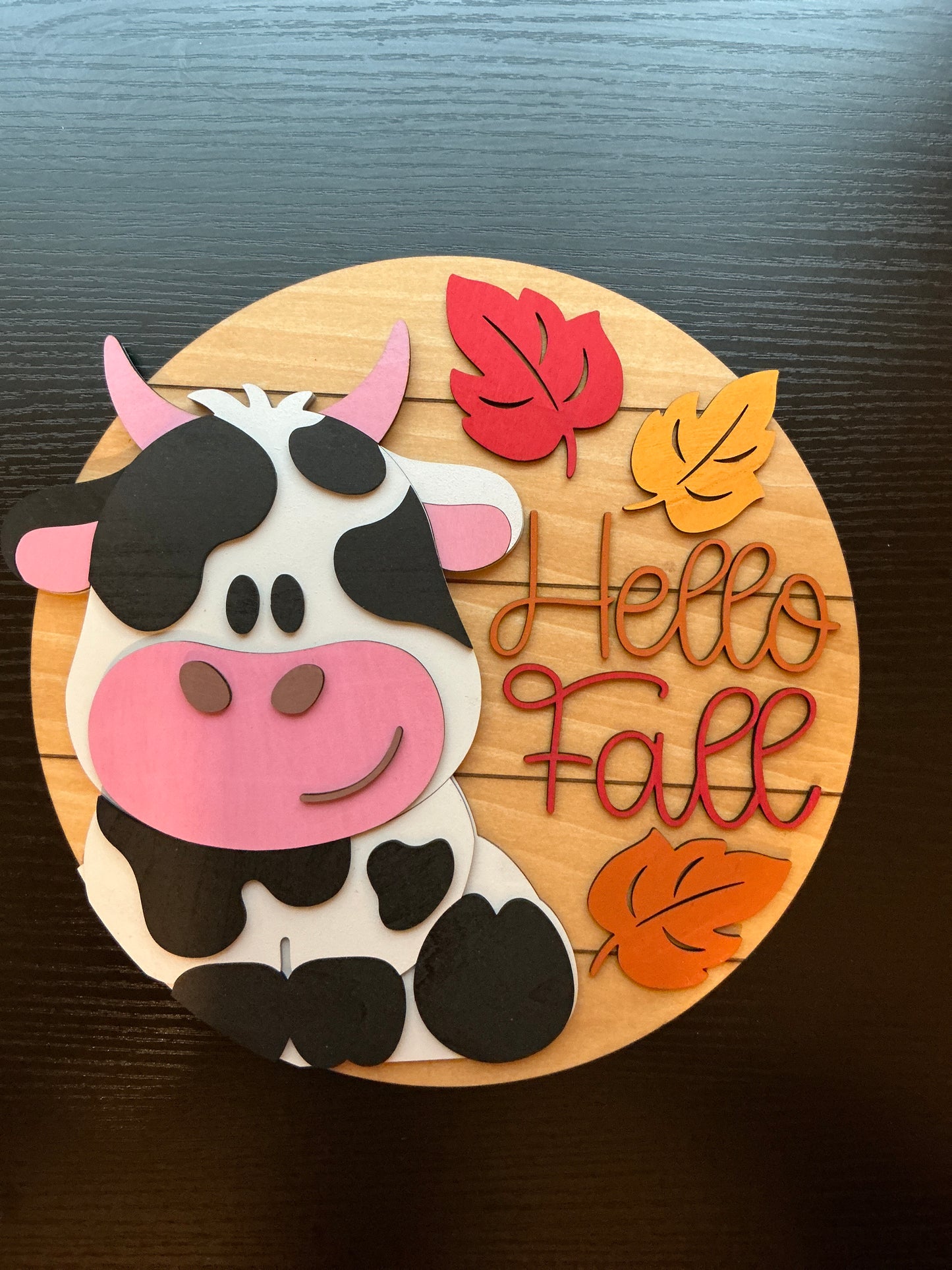 Fall - Hello Fall Cow