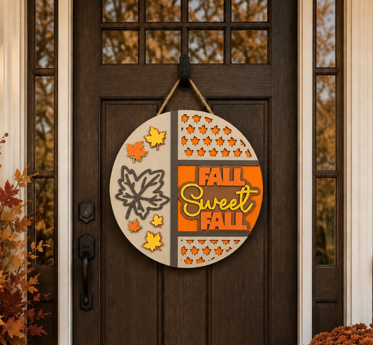 Fall Door Hanger - Fall Sweet Fall