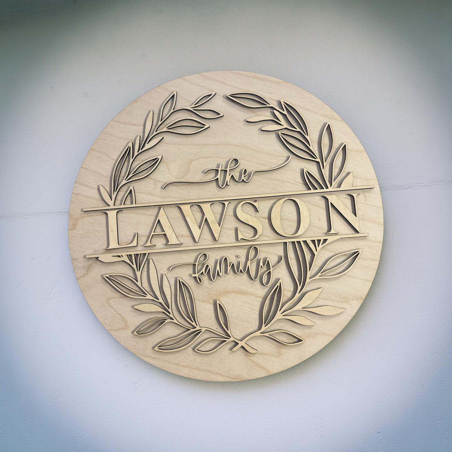 Personalized Sign - Split Ivy