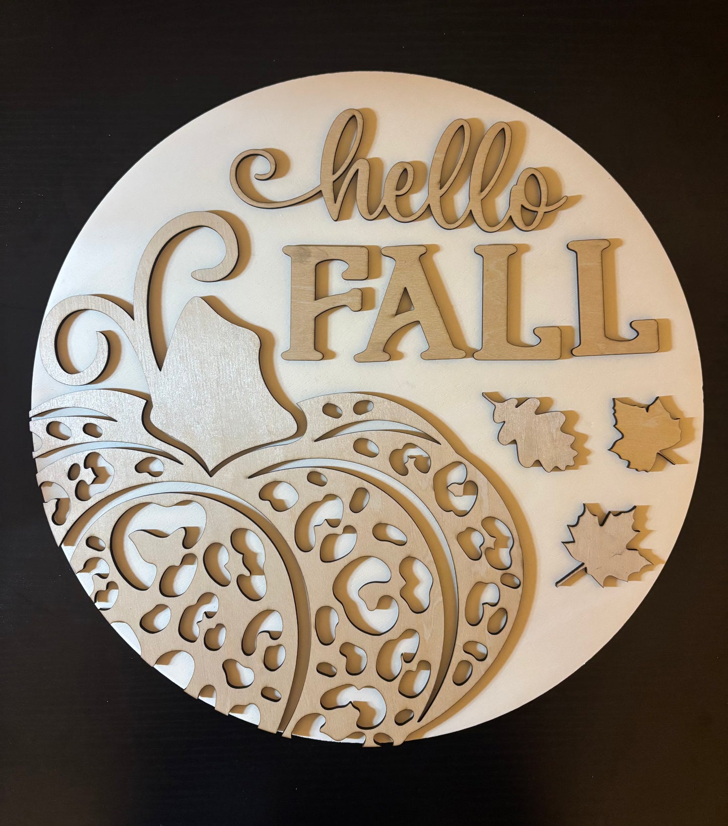 Fall - Hello Fall Pumpkin