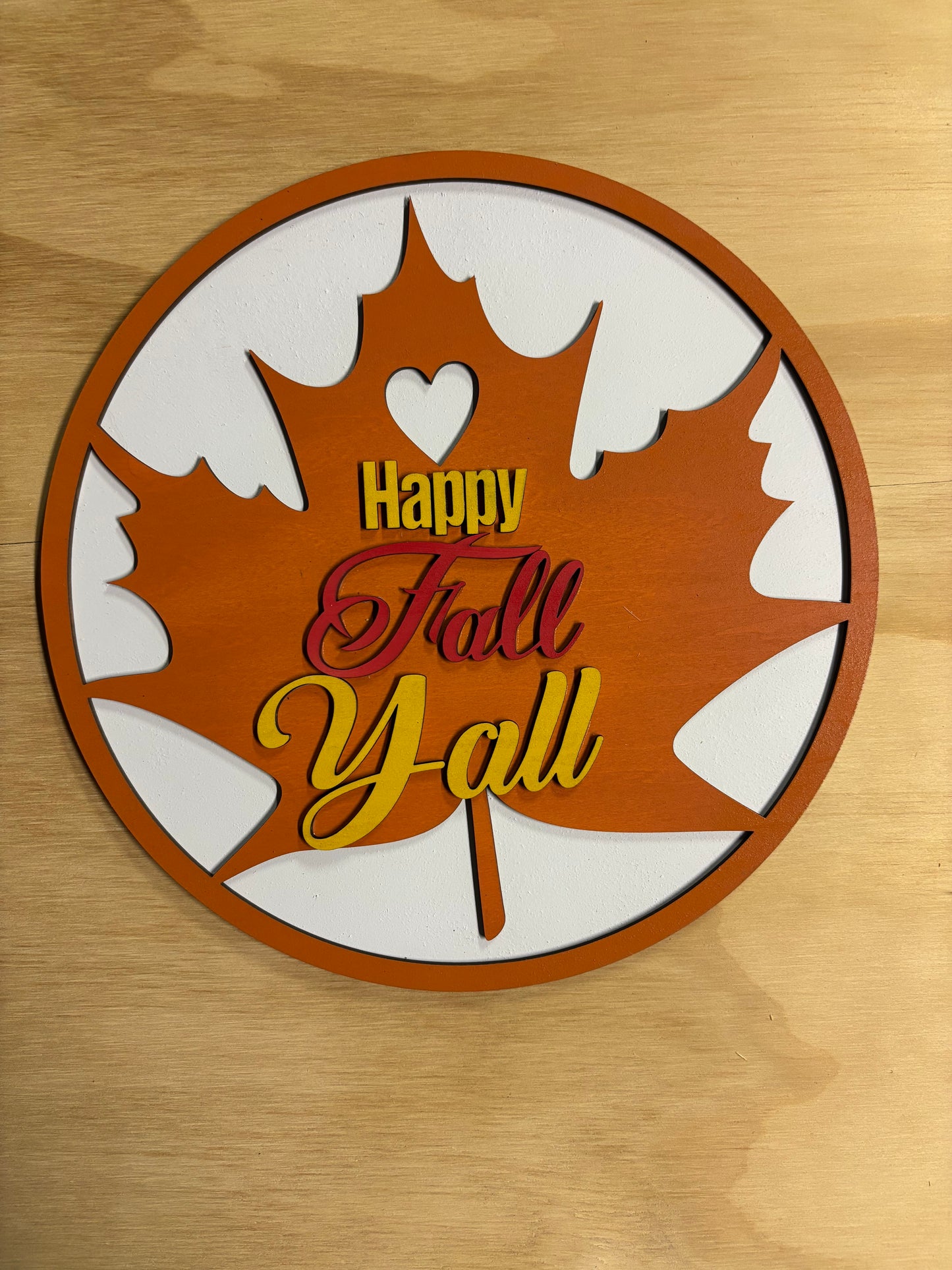 Fall - HFY Leaf Shelf Sitter
