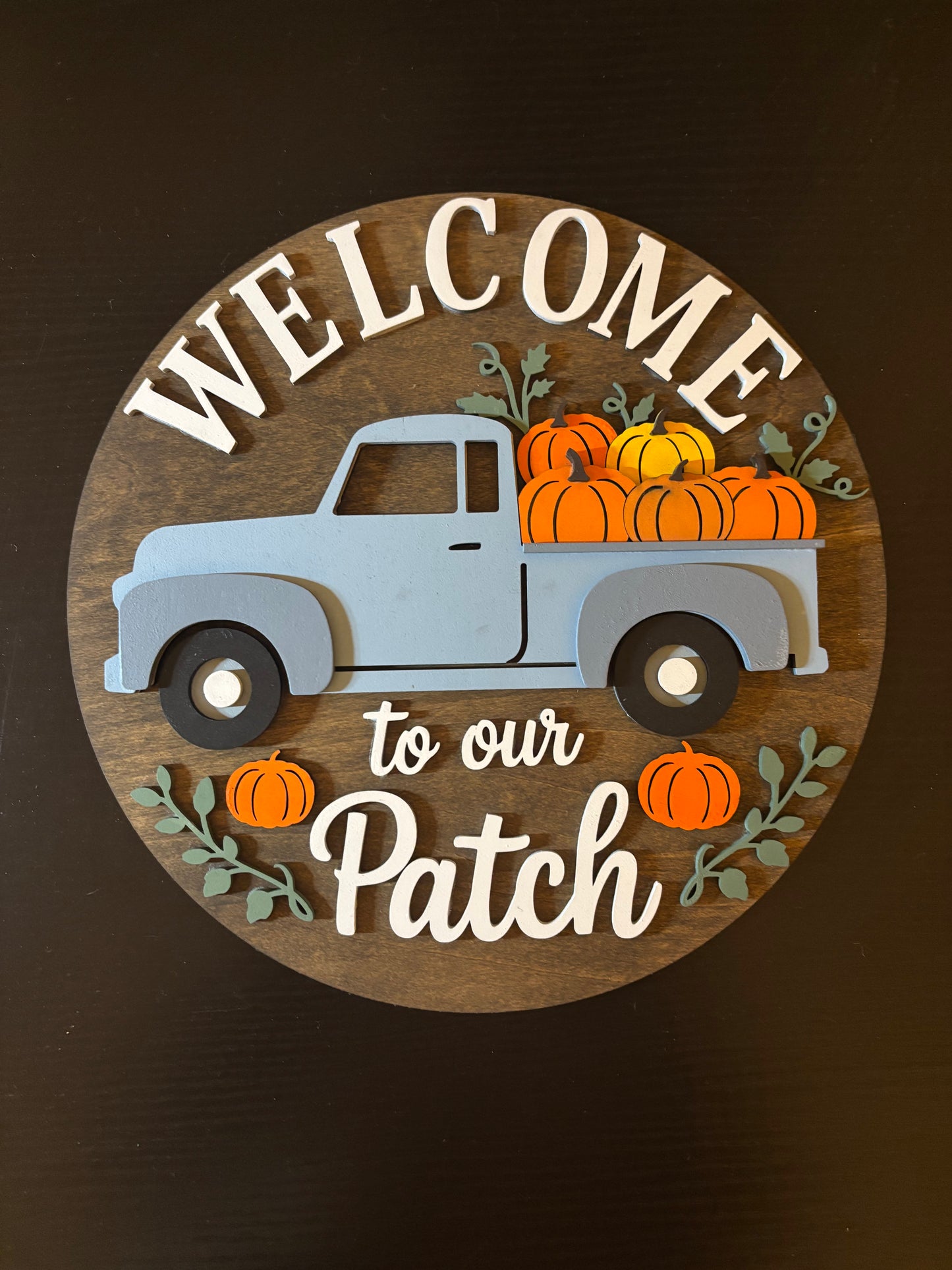 Fall - Welcome to our Patch - Truck