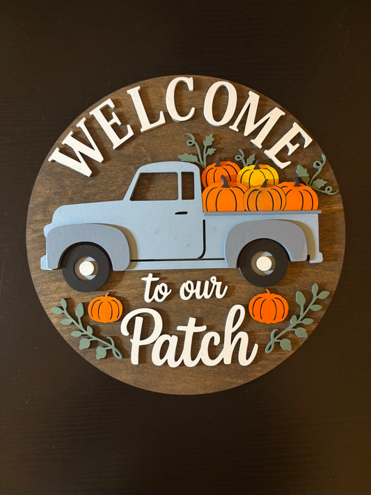 Fall - Welcome to our Patch - Truck