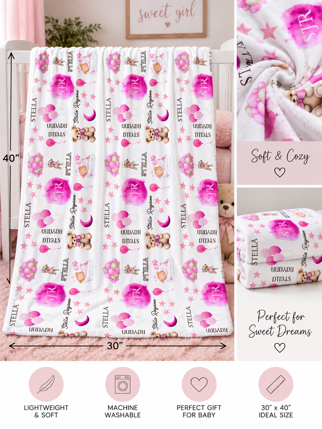 Custom Baby Blanket