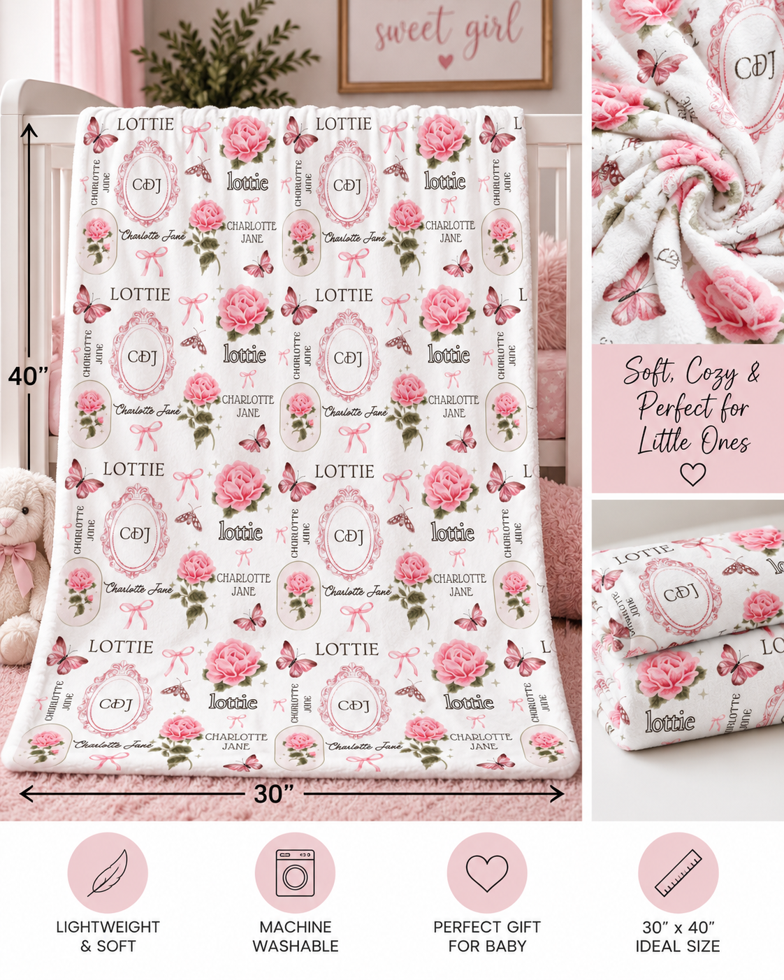 Custom Baby Blanket