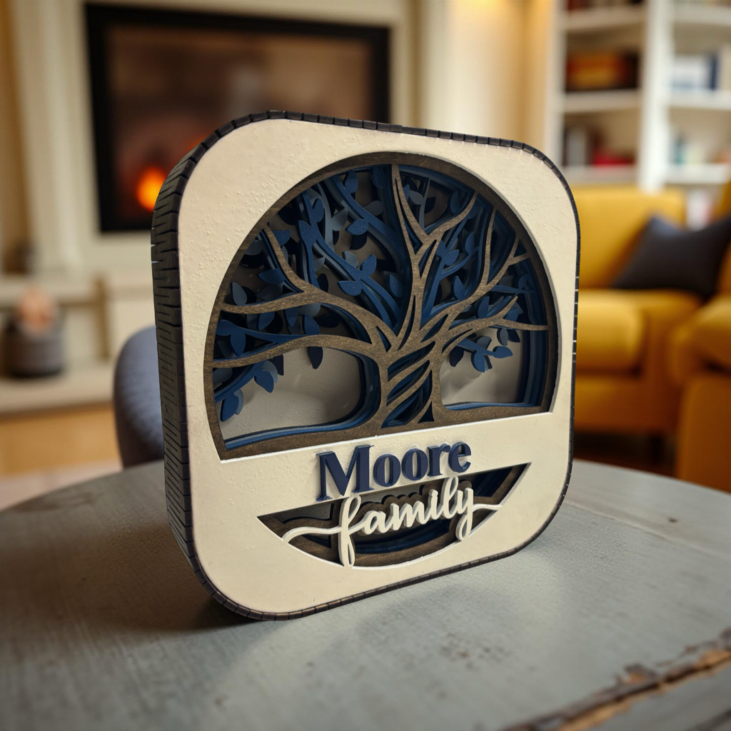 Family Tree Shelf Sitter