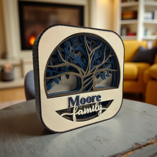 Family Tree Shelf Sitter